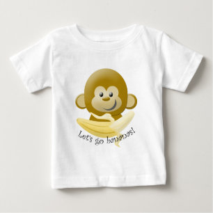 T-shirt Pour Bébé Partons des bananes !