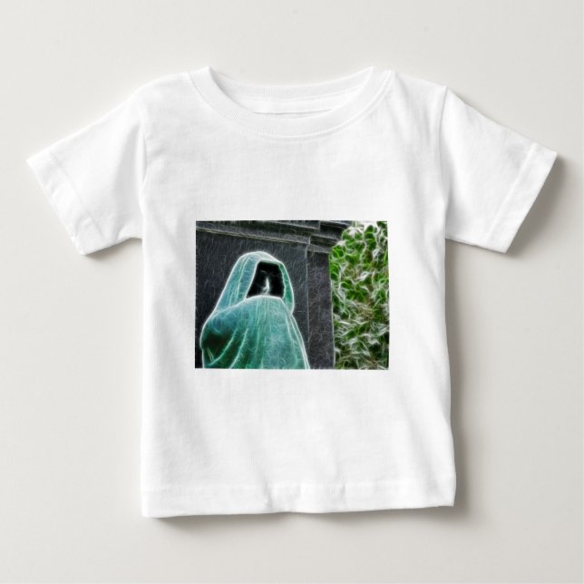 T-shirt Pour Bébé Pas aujourd'hui Satan (Devant)