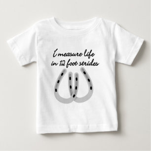 T-shirt Pour Bébé Pas de 12 pieds