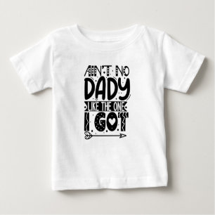 T-shirt Pour Bébé Pas de papa comme celui que j'ai reçu