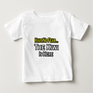 T-shirt Pour Bébé Pas De Peur...Kiwi Est Ici