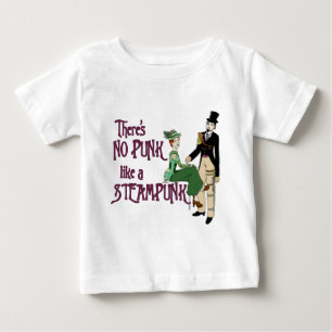 T-shirt Pour Bébé Pas de punk comme un Steampunk