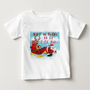 T-shirt Pour Bébé Pas si facile Est-ce gros garçon