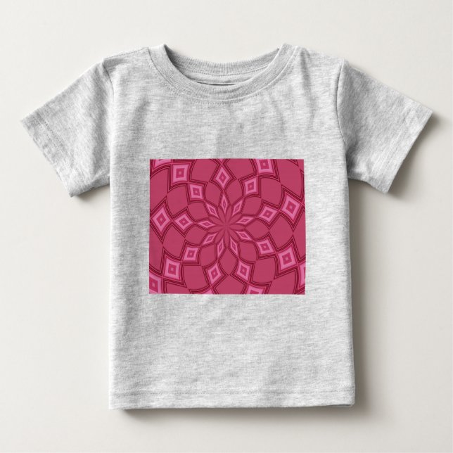 T-SHIRT POUR BÉBÉ PASSION ROSE (Devant)