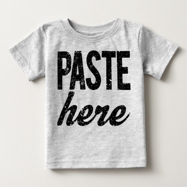 T-shirt Pour Bébé PASTE For Copy Paste Twins (Devant)