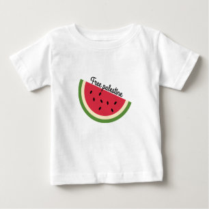 T-shirt Pour Bébé pastèque de Palestine