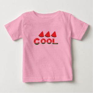 T-shirt Pour Bébé Pastèque des glissières