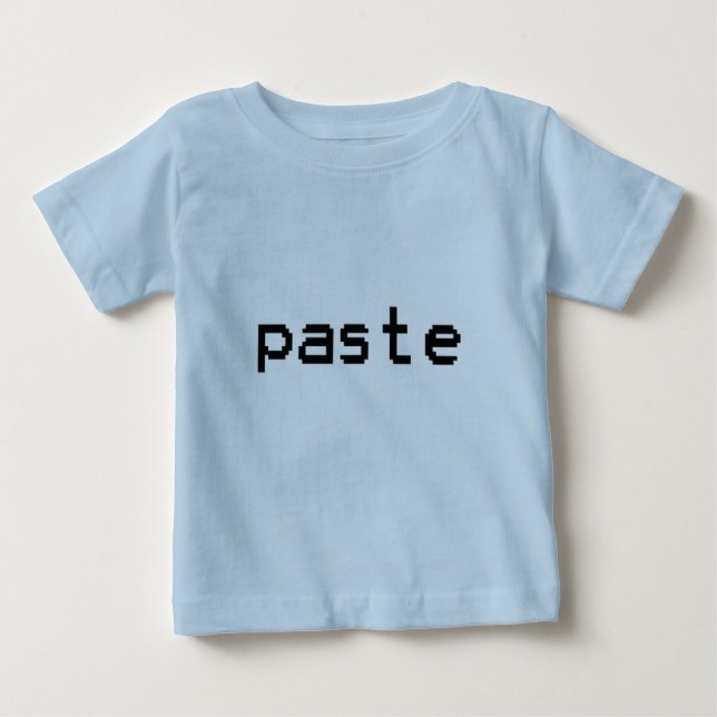 T-shirt Pour Bébé Pâte (Devant)