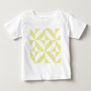 T-shirt Pour Bébé Patters de Pale Yellow