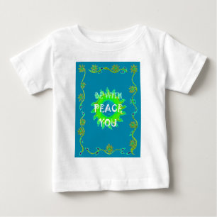 T-shirt Pour Bébé Peace Be with You Art Print