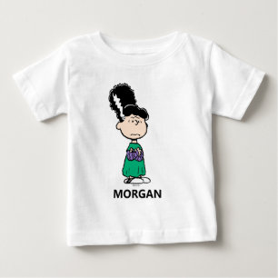 T-shirt Pour Bébé Peanuts Lucy Épouse de Frankenstein Halloween