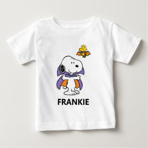 T-shirt Pour Bébé Peanuts Snoopy Woodstock Vampire Halloween