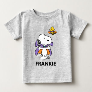 T-shirt Pour Bébé Peanuts Snoopy Woodstock Vampire Halloween