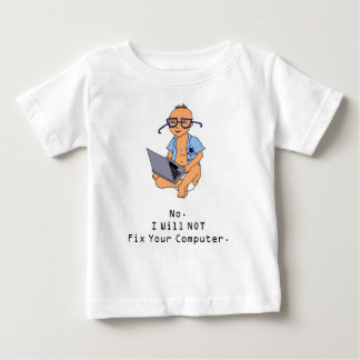 T-shirt Pour Bébé Peau ringarde de Tan de T-shirt de bébé