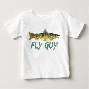 T-shirt Pour Bébé Pêche à la truite