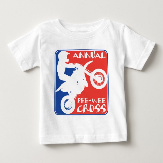 T-shirt Pour Bébé Pee Wee Cross (Devant)
