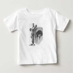 T-shirt Pour Bébé Peinture divine Jésus