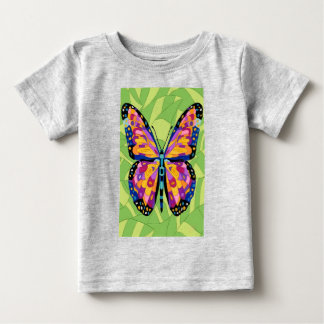 T-shirt Pour Bébé Peinture papillon abstraite