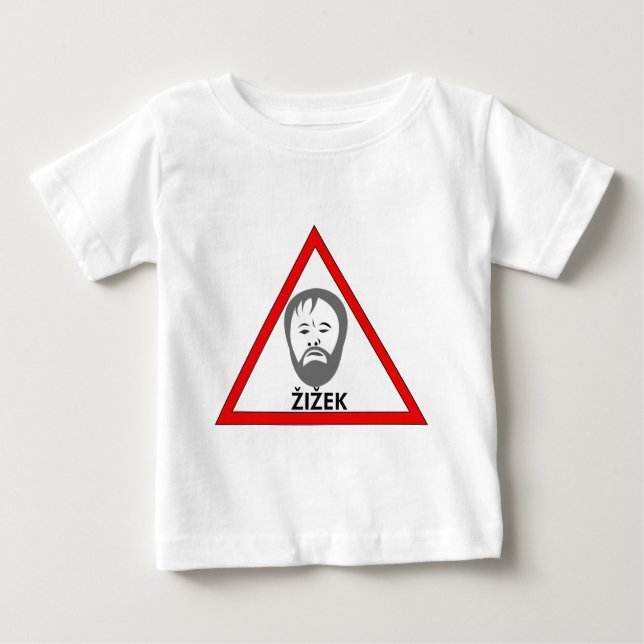 T-shirt Pour Bébé pensées dangereuses (Devant)