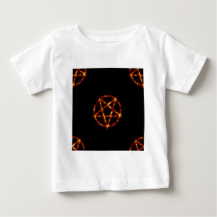 T-shirt Pour Bébé pentagramme