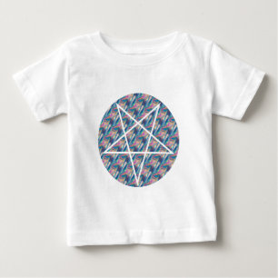 T-shirt Pour Bébé pentagramme hologramme