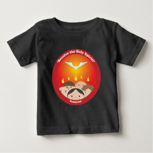 T-shirt Pour Bébé Pentecôte Saint-Esprit