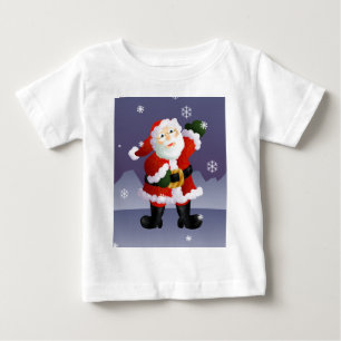 T-shirt Pour Bébé Père Noël