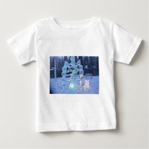 T-shirt Pour Bébé Père Noël Affronte Drôle de Vacances de Noël