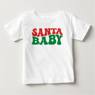 T-shirt Pour Bébé Père Noël Baby, Noël