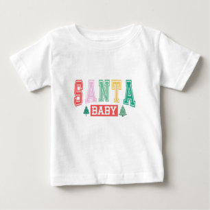T-shirt Pour Bébé Père Noël Baby - Noël