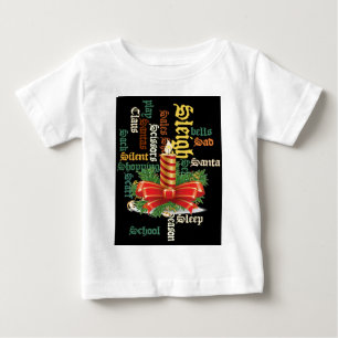 T-shirt Pour Bébé Père Noël Bonne journée et une meilleure nuit.jpg