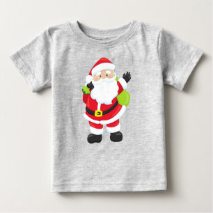 T-shirt Pour Bébé Père Noël, Cadeaux, Cadeaux, Cadeaux, Noël, Noël