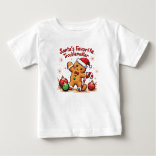 T-shirt Pour Bébé Père Noël chemise de Noël pour les enfants fauteur