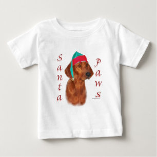 T-shirt Pour Bébé Père Noël Paws