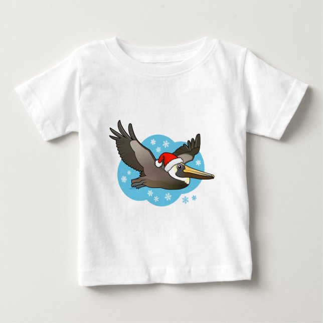 T-shirt Pour Bébé Père Noël Peli (Devant)