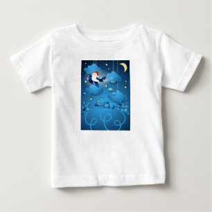 T-shirt Pour Bébé Père Noël va faire venir T-shirt bébé
