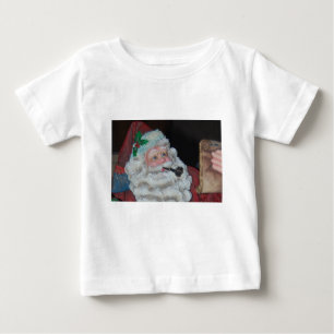 T-shirt Pour Bébé Père Noël vintage