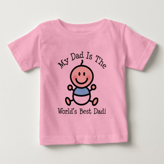 T-shirt Pour Bébé Pères+Jour+2022 (Devant)
