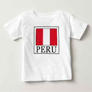 T-shirt Pour Bébé Pérou