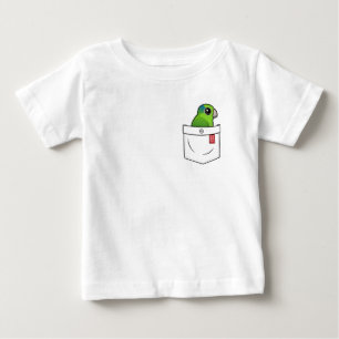 T-shirt Pour Bébé Perroquet de poche vert