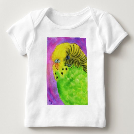 T Shirt Pour Bebe Perruche Verte Zazzle Fr