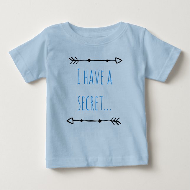 T-shirt Pour Bébé Personalizable big brother reveal (Devant)