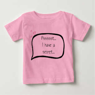 T-shirt Pour Bébé Personalizable Big Sister announcement