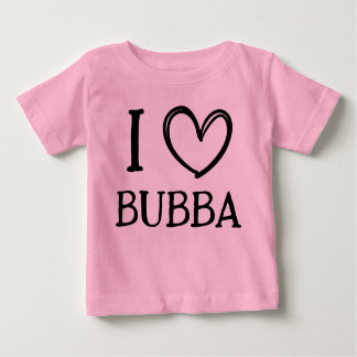 T-shirt Pour Bébé Personalized "I ❤️ My (Name)" Baby/Toddler Gift
