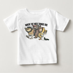 T-shirt Pour Bébé Personnages et logo de Max et les Maximonstres