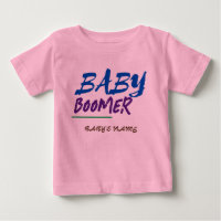 Personnalisable Baby Boomer Nom Design Grand