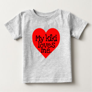 T-shirt Pour Bébé personnalisé aimez-moi chemise