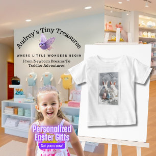 T-shirt Pour Bébé Personnalisé Mon 1er T-shirt bébé de Pâques