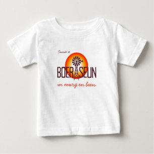T-shirt Pour Bébé Personnalisé / Sur mesure BOERSEUN Moulin à vent A
