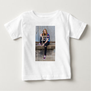 T-shirt Pour Bébé Personnaliser Avec Votre Photo
